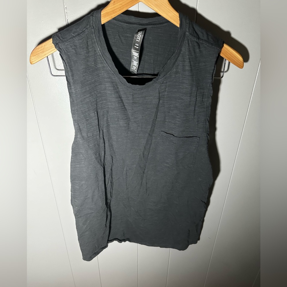 Vuori tank dark gray/blue size large